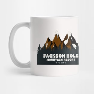 Jackson Hole Mountain Resort, Wyoming. Mug Gift Idea. Mug